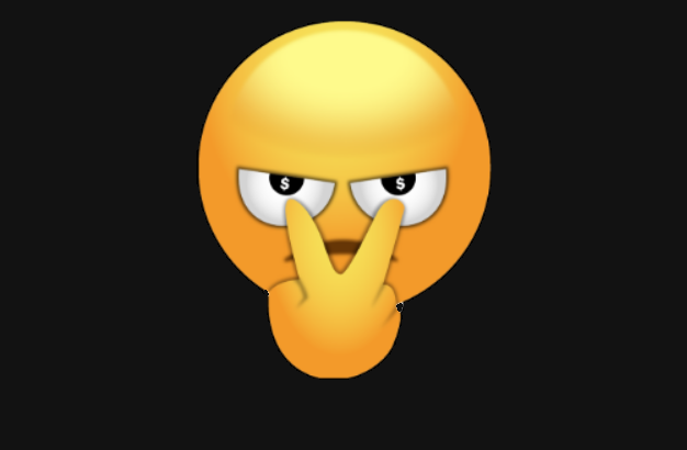 Iconic Focus Rich emoji symbolizing money vision and tunnel focus—famous streetwear logo worn by hip-hop artists worldwide.