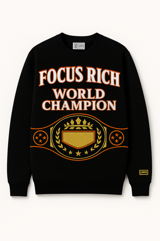 World Champion Belt Sweatshirt